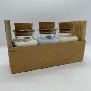 Coffret 3 bougies parfumées de Tauriac Workshop