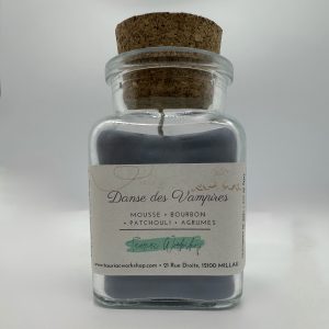 Bougie parfumée "Danse des Vampires" de Tauriac Workshop