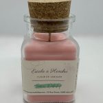 Bougie parfumée "Escale à Honshu" de Tauriac Workshop (bougie fleur de cerisier)