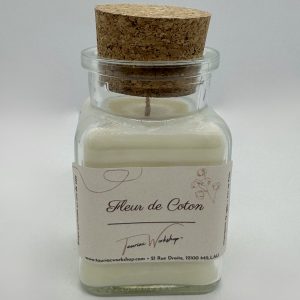 Bougie parfumée "Fleur de Coton" de Tauriac Workshop