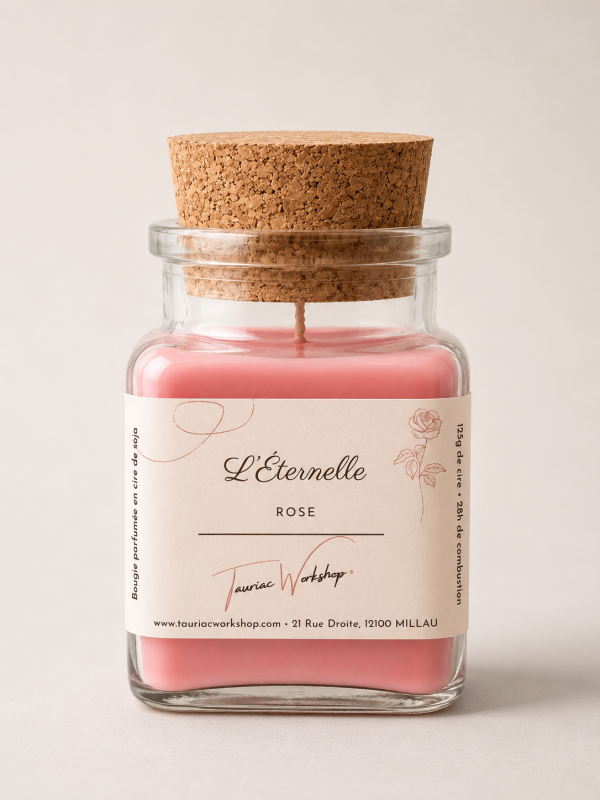 Bougie parfumée L'éternelle Tauriac Workshop