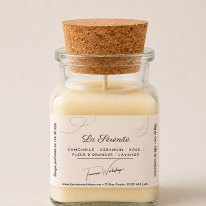 Bougie parfumée La Sérénité Tauriac Workshop