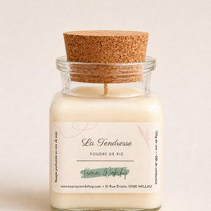 Bougie parfumée La Tendresse Tauriac Workshop