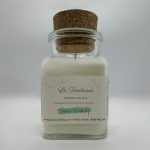 Bougie parfumée "La Tendresse" de Tauriac Workshop (poudre de riz)