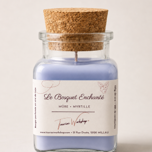Bougie parfumée Le Bosquet Enchanté Tauriac Workshop