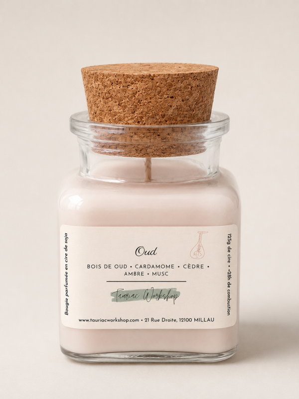 Bougie parfumée Oud Tauriac Workshop