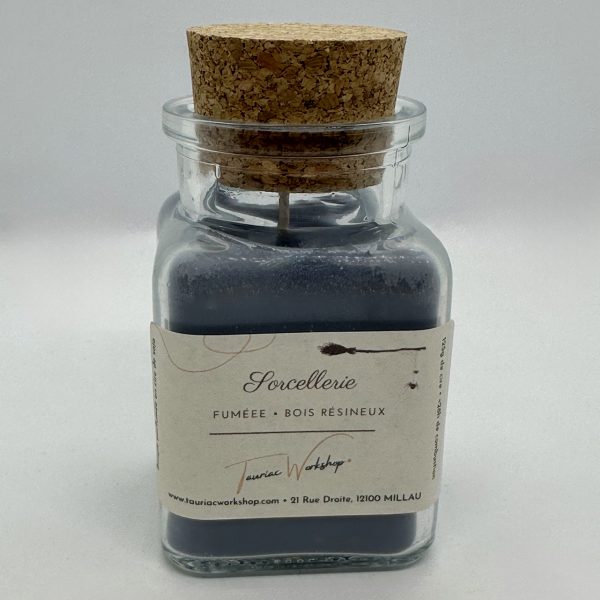 bougie parfumée "Sorcellerie" de Tauriac Workshop