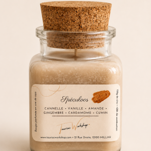 Bougie parfumée Spéculoos Tauriac Workshop