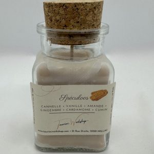 bougie parfumée "Spéculoos" de Tauriac Workshop