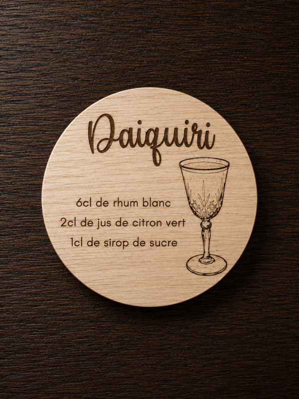 Dessous de verre Cocktail Daiquiri Tauriac Workshop