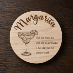 Dessous de verre Cocktail Margarita Tauriac Workshop