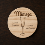 Dessous de verre Cocktail Mimosa Tauriac Workshop