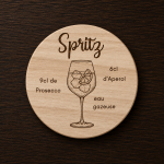 Dessous de verre Cocktail Spritz Tauriac Workshop