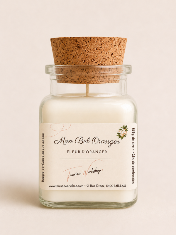 Bougie parfumée Mon Bel Oranger Tauriac Workshop